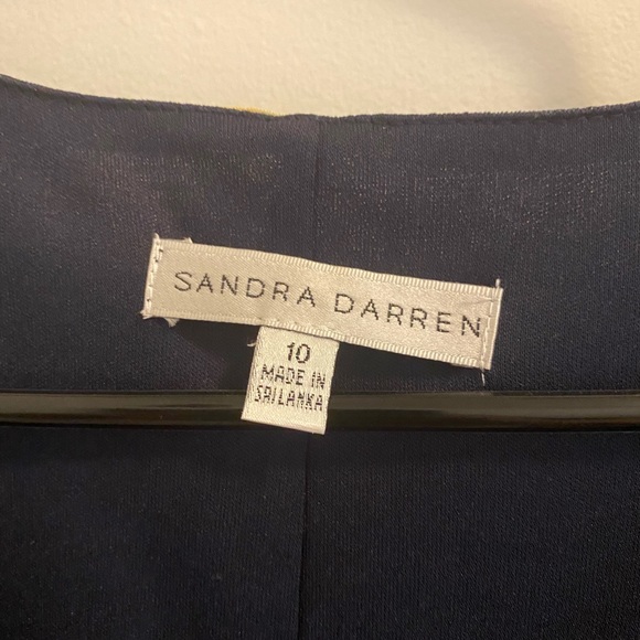 Nordstrom Sandra Darren Floral Midi Faux Wrap Dress - Picture 2 of 4